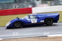 The Classic, Silverstone 2022 Chris Fox / Nick Pink - Lola T70 MK3B  At the Home of British Motorsport. 26th-28th August 2022 Free for editorial use only