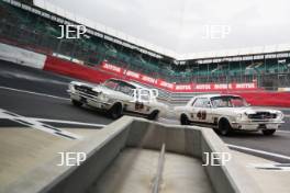 The Classic, Silverstone 2022 Michael Whitaker Jnr - Ford Mustang  At the Home of British Motorsport. 26th-28th August 2022 Free for editorial use only