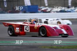 The Classic, Silverstone 2022 At the Home of British Motorsport.  26th-28th August 2022  Free for editorial use only 43 Tom Bradshaw - Chevron B19