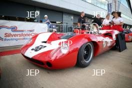 The Classic, Silverstone 2022 At the Home of British Motorsport.  26th-28th August 2022  Free for editorial use only 58 Ewen Serigson - Lola T70 Mk2 Spyder