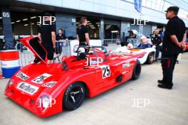 The Classic, Silverstone 2022 At the Home of British Motorsport.  26th-28th August 2022  Free for editorial use only  25 Michael Gans - Lola T290