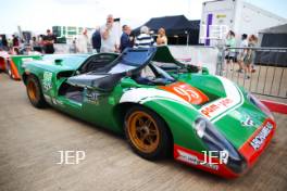 The Classic, Silverstone 2022 At the Home of British Motorsport.  26th-28th August 2022  Free for editorial use only  95 Gary Culver - Lola T70 Mk3B