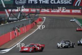 The Classic, Silverstone 2022 At the Home of British Motorsport.  26th-28th August 2022  Free for editorial use only  61 Chris Fox / Nick Pink - Lola T70 MK3B