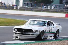 The Classic, Silverstone 2022 At the Home of British Motorsport.  26th-28th August 2022  Free for editorial use only  82 Peter Hallford / Josh Cook - Ford 1970 Boss Mustang