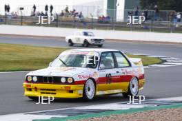 The Classic, Silverstone 2022 At the Home of British Motorsport.  26th-28th August 2022  Free for editorial use only  19 Mark Smith / Arran Moulton-Smith = BMW E30 M3