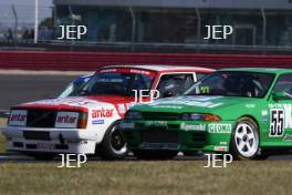 The Classic, Silverstone 2022 At the Home of British Motorsport.  26th-28th August 2022  Free for editorial use only  27 John Young / James Young - Volvo 242