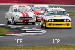 The Classic, Silverstone 2022 At the Home of British Motorsport.  26th-28th August 2022  Free for editorial use only  19 Mark Smith / Arran Moulton-Smith = BMW E30 M3