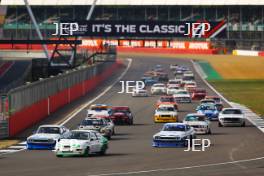 The Classic, Silverstone 2022 At the Home of British Motorsport.  26th-28th August 2022  Free for editorial use only  TONY DRON MEMORIAL TROPHY FOR MRL HISTORIC TOURING CARS