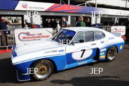 The Classic, Silverstone 2022 At the Home of British Motorsport.  26th-28th August 2022  Free for editorial use only  7 Gary Pearson / Alex Brundle - Ford Capri RS3100