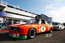 The Classic, Silverstone 2022 At the Home of British Motorsport.  26th-28th August 2022  Free for editorial use only  11 Frederic Wakeman / Patrick Blakeney-Edwards - BMW CSL