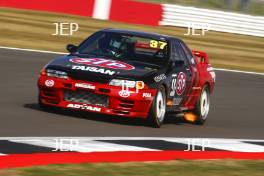 The Classic, Silverstone 2022 At the Home of British Motorsport.  26th-28th August 2022  Free for editorial use only  37 Simon Garrad - Nissan Skyline R32