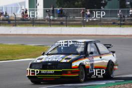 The Classic, Silverstone 2022 At the Home of British Motorsport.  26th-28th August 2022  Free for editorial use only  20 James Brodie - Ford Sierra RS500