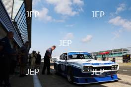 The Classic, Silverstone 2022 At the Home of British Motorsport.  26th-28th August 2022  Free for editorial use only  7 Gary Pearson / Alex Brundle - Ford Capri RS3100