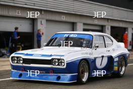 The Classic, Silverstone 2022 At the Home of British Motorsport.  26th-28th August 2022  Free for editorial use only  7 Gary Pearson / Alex Brundle - Ford Capri RS3100