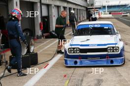 The Classic, Silverstone 2022 At the Home of British Motorsport.  26th-28th August 2022  Free for editorial use only  7 Gary Pearson / Alex Brundle - Ford Capri RS3100