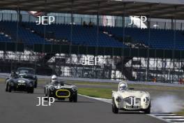 The Classic, Silverstone 2022 At the Home of British Motorsport.  26th-28th August 2022  Free for editorial use only  116 Nick English - Austin-Healey 100