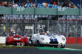 The Classic, Silverstone 2022 At the Home of British Motorsport.  26th-28th August 2022  Free for editorial use only  72 Richard Cook - Lister Jaguar Costin