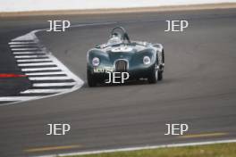 The Classic, Silverstone 2022 At the Home of British Motorsport.  26th-28th August 2022  Free for editorial use only  37 Nigel Webb / John Young - Jaguar C-type