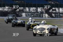 The Classic, Silverstone 2022 At the Home of British Motorsport.  26th-28th August 2022  Free for editorial use only  116 Nick English - Austin-Healey 100