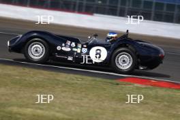 The Classic, Silverstone 2022 At the Home of British Motorsport.  26th-28th August 2022  Free for editorial use only   8 Tony Wood / Will Nuthall - Lister Knobbly