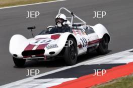 The Classic, Silverstone 2022 At the Home of British Motorsport.  26th-28th August 2022  Free for editorial use only  19 Ralf Emmerling / Phil Hooper - Elva MkV