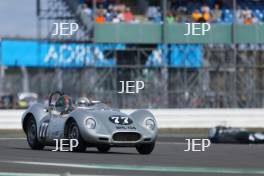 The Classic, Silverstone 2022 At the Home of British Motorsport.  26th-28th August 2022  Free for editorial use only  77 Tarek Mahmoud - Lister Knobbly