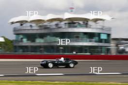 The Classic, Silverstone 2022 At the Home of British Motorsport.  26th-28th August 2022  Free for editorial use only  17 John Pearson / Gary Pearson - Jaguar D-type