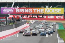 Silverstone Festival, Silverstone 2023 25th-27th August 2023 Free for editorial use only  Start - Sam Tordoff leads