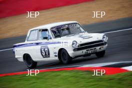 Silverstone Festival, Silverstone 2023 25th-27th August 2023 Free for editorial use only  57 Mike Gardiner / Phil Keen - Ford Lotus Cortina