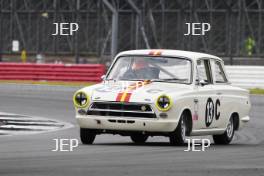 Silverstone Festival, Silverstone 2023 25th-27th August 2023 Free for editorial use only  13 Shaun Lynn - Ford Lotus Cortina