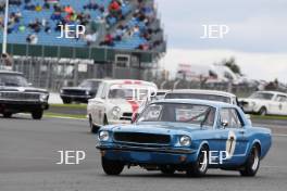 Silverstone Festival, Silverstone 2023 25th-27th August 2023 Free for editorial use only  7 Henry Mann / Steve Soper - Ford Mustang