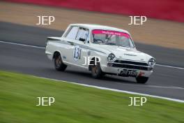 Silverstone Festival, Silverstone 2023 25th-27th August 2023 Free for editorial use only  131 John McGurk - Ford Lotus Cortina