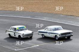 Silverstone Festival, Silverstone 2023 25th-27th August 2023 Free for editorial use only  149 Nils-Fredrik Nyblaeus / Johan Rosendahl - Ford Falcon Sprint