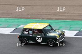 Silverstone Festival, Silverstone 2023 25th-27th August 2023 Free for editorial use only  22 Ellie Birchenough / Nick Topliss - Austin Mini Cooper S