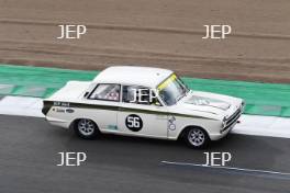 Silverstone Festival, Silverstone 2023 25th-27th August 2023 Free for editorial use only  56 Adam Cunnington - Ford Lotus Cortina