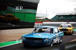 Silverstone Festival, Silverstone 2023 25th-27th August 2023 Free for editorial use only  7 Henry Mann / Steve Soper - Ford Mustang