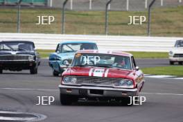 Silverstone Festival, Silverstone 2023 25th-27th August 2023 Free for editorial use only  163 Gregor Fisken / Christoff Cowens - Ford Galaxie