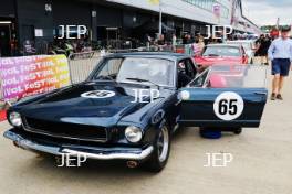 Silverstone Festival, Silverstone 2023 25th-27th August 2023 Free for editorial use only  65 Alex Thistlethwayte - Ford Mustang