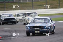 Silverstone Festival, Silverstone 2023 25th-27th August 2023 Free for editorial use only  41 Alex Brundle / Chris Hoy - Ford Mustang