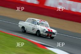 Silverstone Festival, Silverstone 2023 25th-27th August 2023 Free for editorial use only  134 Shaun Balfe - Ford Lotus Cortina