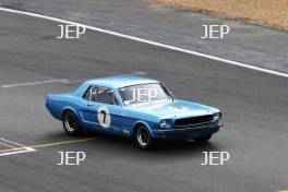 Silverstone Festival, Silverstone 2023 25th-27th August 2023 Free for editorial use only  7 Henry Mann / Steve Soper - Ford Mustang