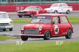 Silverstone Festival, Silverstone 2023 25th-27th August 2023 Free for editorial use only  46 Ian Curley - Austin Mini Cooper S