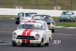 Silverstone Festival, Silverstone 2023 25th-27th August 2023 Free for editorial use only  134 Shaun Balfe - Ford Lotus Cortina