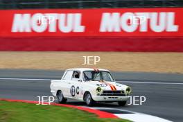 Silverstone Festival, Silverstone 2023 25th-27th August 2023 Free for editorial use only  13 Shaun Lynn - Ford Lotus Cortina