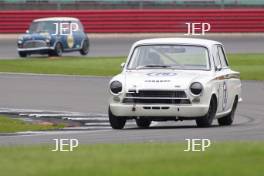 Silverstone Festival, Silverstone 2023 25th-27th August 2023 Free for editorial use only  79 Mark Drain - Ford Lotus Cortina