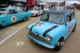 Silverstone Festival, Silverstone 2023 25th-27th August 2023 Free for editorial use only  122 Paul Jesty / Jack Williamson - Austin Mini Cooper S