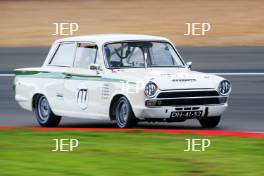 Silverstone Festival, Silverstone 2023 25th-27th August 2023 Free for editorial use only  777 Mel Streek / Ollie Streek - Ford Lotus Cortina