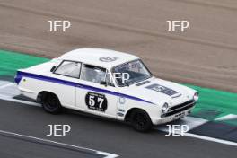 Silverstone Festival, Silverstone 2023 25th-27th August 2023 Free for editorial use only  57 Mike Gardiner / Phil Keen - Ford Lotus Cortina