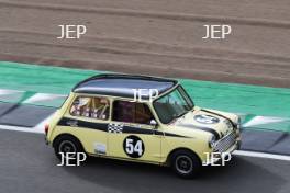 Silverstone Festival, Silverstone 2023 25th-27th August 2023 Free for editorial use only  54 Billy Nairn / Carl Nairn - Morris Mini Cooper S