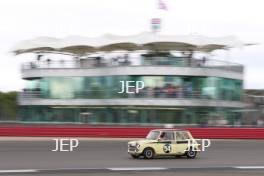 Silverstone Festival, Silverstone 2023 25th-27th August 2023 Free for editorial use only  54 Billy Nairn / Carl Nairn - Morris Mini Cooper S